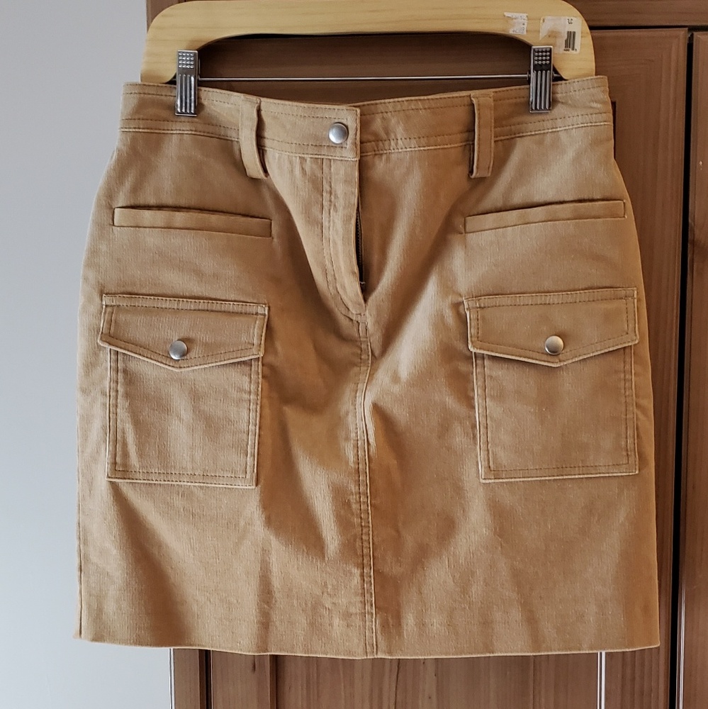 NWOT J. Crew Corduroy Skirt